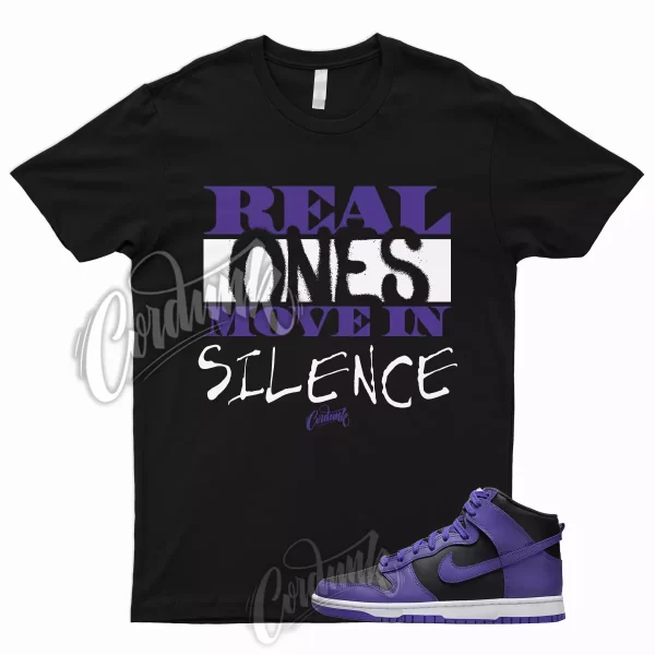 R1 T Shirt for Dunk High Psychic Purple Varsity Court Black White 1 13 3 Jezsport.com