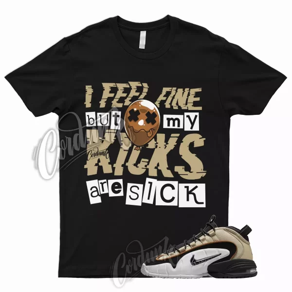 SICK T Shirt for Air Max Penny 1 Rattan Summit White Ale Brown Vapormax Dunk Jezsport.com