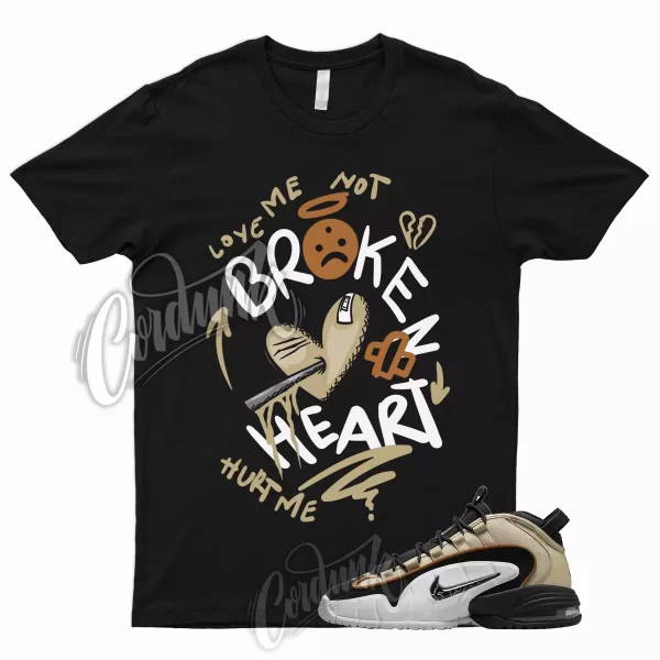 BROKEN T Shirt for Air Max Penny 1 Rattan Summit White Ale Brown Vapormax Dunk Jezsport.com