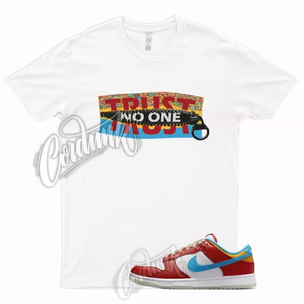 TRUST T Shirt for Dunk Low Lebron Habanero Fruity Red Laser Blue White Pebbles 1 Jezsport.com