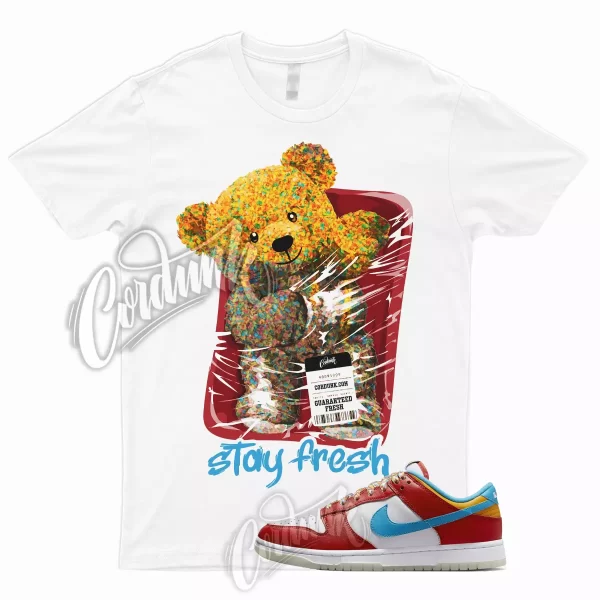 STAY T Shirt for Dunk Low Lebron Habanero Fruity Red Laser Blue White Pebbles 1 Jezsport.com