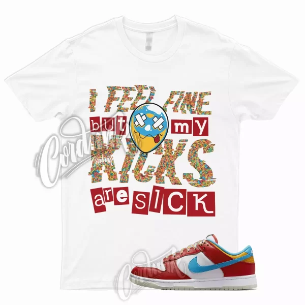 SICK T Shirt for Dunk Low Lebron Habanero Fruity Red Laser Blue White Pebbles 1 Jezsport.com