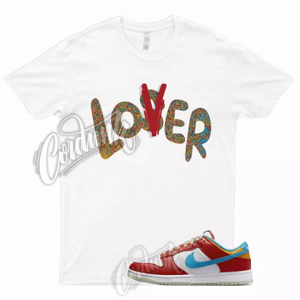 LO T Shirt for Dunk Low Lebron Habanero Fruity Red Laser Blue White Pebbles 1 Jezsport.com