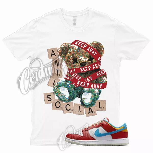 ANTI T Shirt for Dunk Low Lebron Habanero Fruity Red Laser Blue White Pebbles 1 Jezsport.com