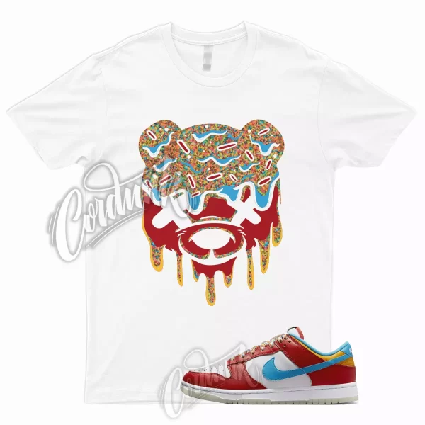 DRIPPY Shirt for Dunk Low Lebron Habanero Fruity Red Laser Blue White Pebbles 1 Jezsport.com