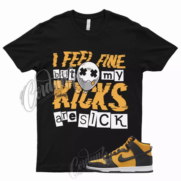 SICK Shirt for Dunk High Reverse Goldenrod University Gold Pollen Red Low Mid 1 Jezsport.com