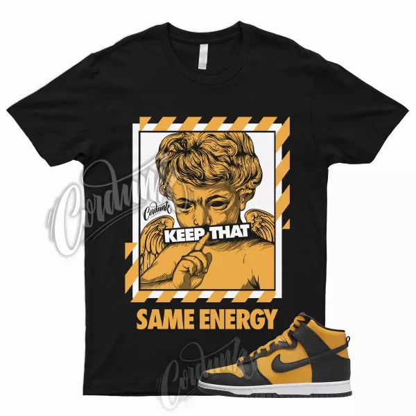 ENRGY Shirt for Dunk High Reverse Goldenrod University Gold Pollen Red Low Mid 1 Jezsport.com