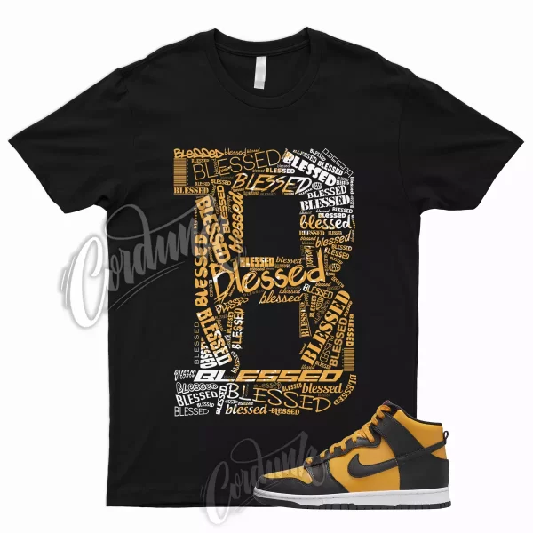 BLESS Shirt for Dunk High Reverse Goldenrod University Gold Pollen Red Low Mid 1 Jezsport.com