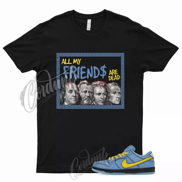 FRIENDS Shirt for Dunk Low SB Bubbles Blue Chill Deep Royal Active Pink Girls 1 Jezsport.com