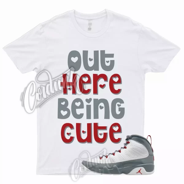 CUTE T Shirt for 9 Fire Red Cool Grey Flint 13 Light Smoke Gym Shadow Particle 1 Jezsport.com