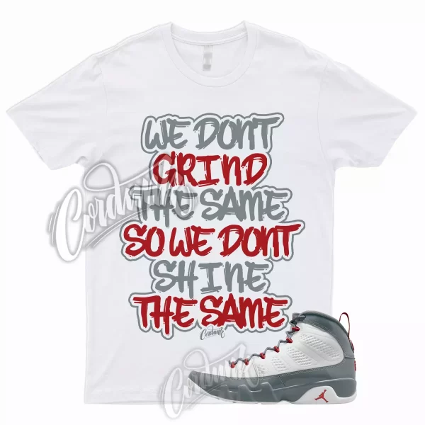 GRIND Shirt for 9 Fire Red Cool Grey Flint 13 Light Smoke Gym Shadow Particle 1 Jezsport.com