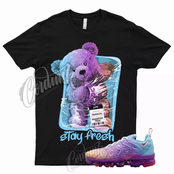 STAY T Shirt for Air VaporMax Plus Multi Gradient Multicolor Peach Purple Blue 1 Jezsport.com