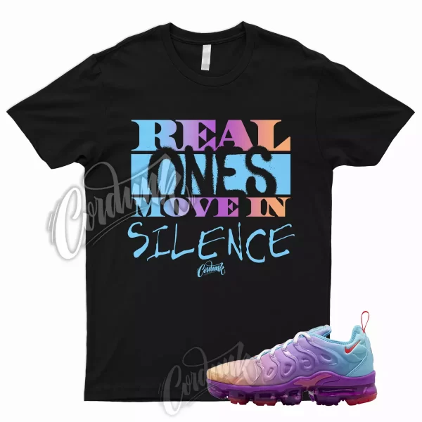 R1 T Shirt for Air VaporMax Plus Multi Gradient Multicolor Peach Purple Blue 1 Jezsport.com