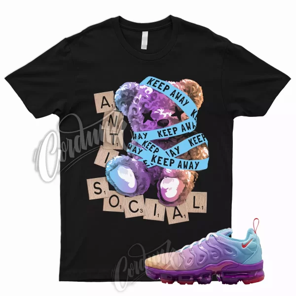 ANTI T Shirt for Air VaporMax Plus Multi Gradient Multicolor Peach Purple Blue 1 Jezsport.com