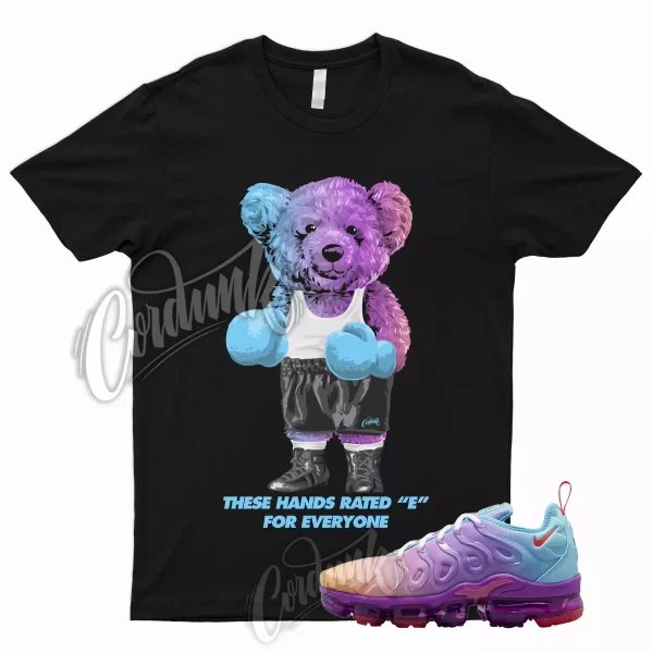 HANDS Shirt for Air VaporMax Plus Multi Gradient Multicolor Peach Purple Blue 1 Jezsport.com