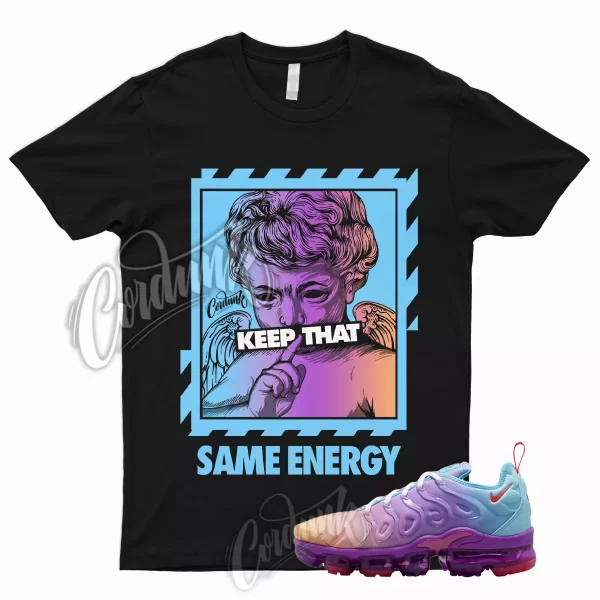 ENERGY Shirt for Air VaporMax Plus Multi Gradient Multicolor Peach Purple Blue 1 Jezsport.com