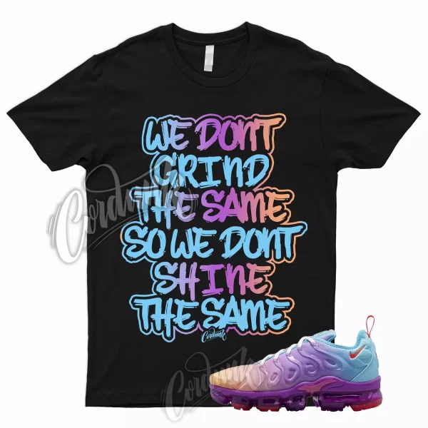 GRIND Shirt for Air VaporMax Plus Multi Gradient Multicolor Peach Purple Blue 1 Jezsport.com