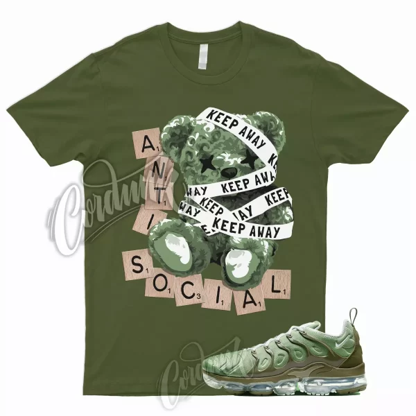 ANTI T Shirt for VaporMax Plus Green Olive Green Khaki Vert Air Dunk Rough 1 Jezsport.com