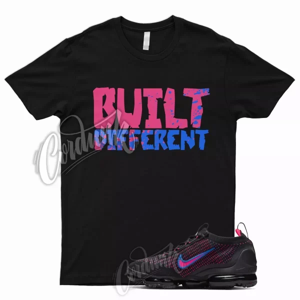 BUILT Shirt for N Air VaporMax Flyknit Black Hyper Pink Racer Blue Plus WMNS Jezsport.com