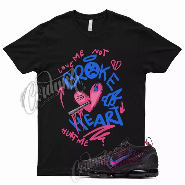 BROKEN Shirt for N Air VaporMax Flyknit Black Hyper Pink Racer Blue Plus WMNS Jezsport.com