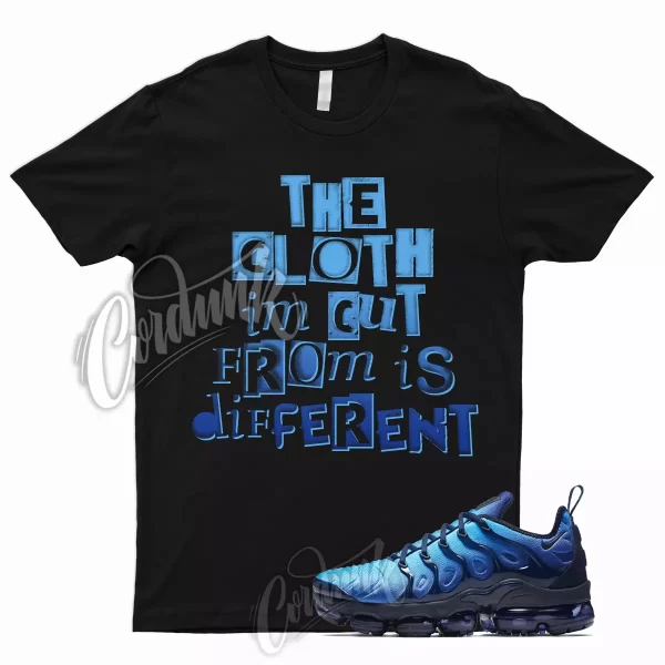 CUT T Shirt for Air VaporMax Plus Obsidian Photo Blue University Navy UNC Jezsport.com