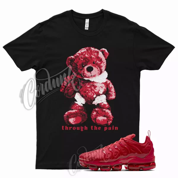 SMILE Shirt for Air Vapormax Plus University Red Team Triple Bred Varsity 1 Jezsport.com