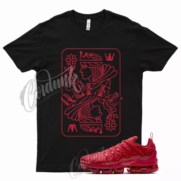 QUEEN Shirt for Air Vapormax Plus University Red Team Triple Bred Varsity 1 Jezsport.com