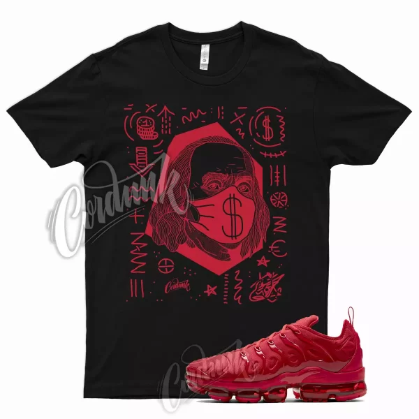 BF T Shirt for Air Vapormax Plus University Red Team Triple Bred Varsity 1 Jezsport.com