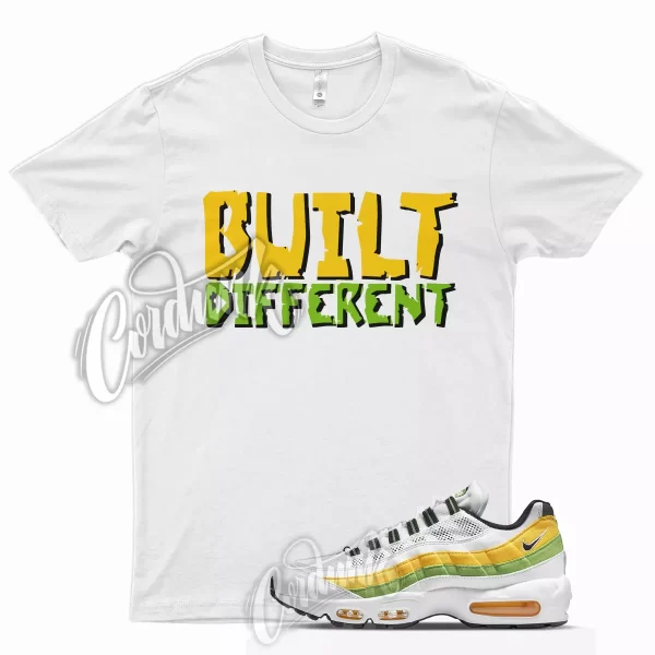 BUILT T Shirt for Air Max 95 Essential Green Apple Tour Yellow Black 1 Jezsport.com