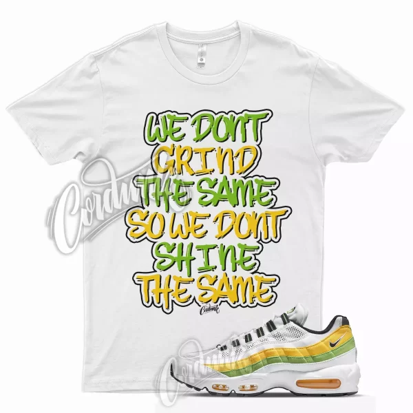 GRIND T Shirt for Air Max 95 Essential Green Apple Tour Yellow Black 1 Jezsport.com