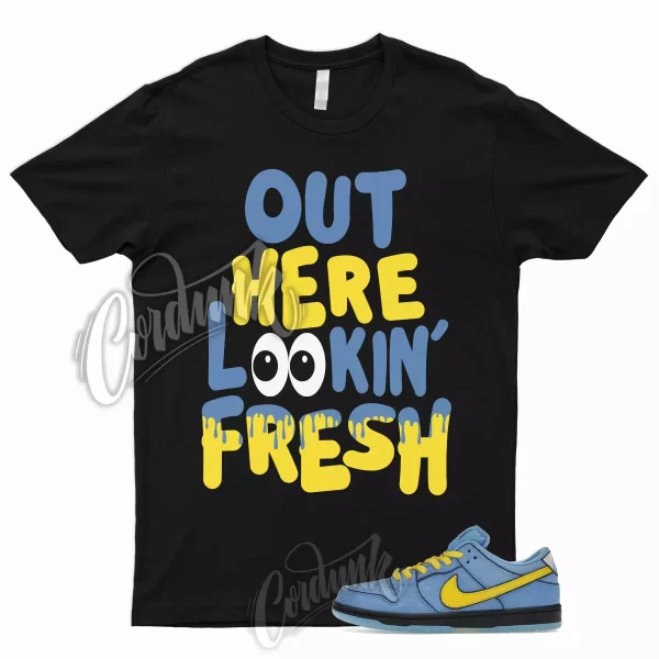 FRESH T Shirt for Dunk Low SB Bubbles Blue Chill Deep Royal Active Pink Girls 1 Jezsport.com