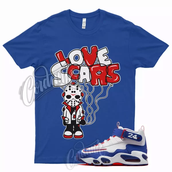 SCAR T Shirt for Air Griffey Max 1 Gym Red Old Royal Aquamarine Teal 24 USA Jezsport.com