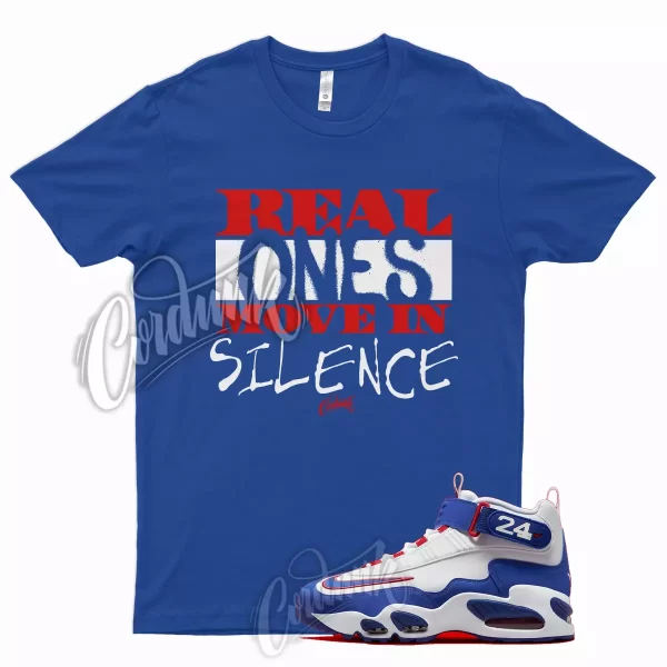 R1 Shirt for Air Griffey Max 1 Gym Red Old Royal Aquamarine Teal 24 USA Jezsport.com