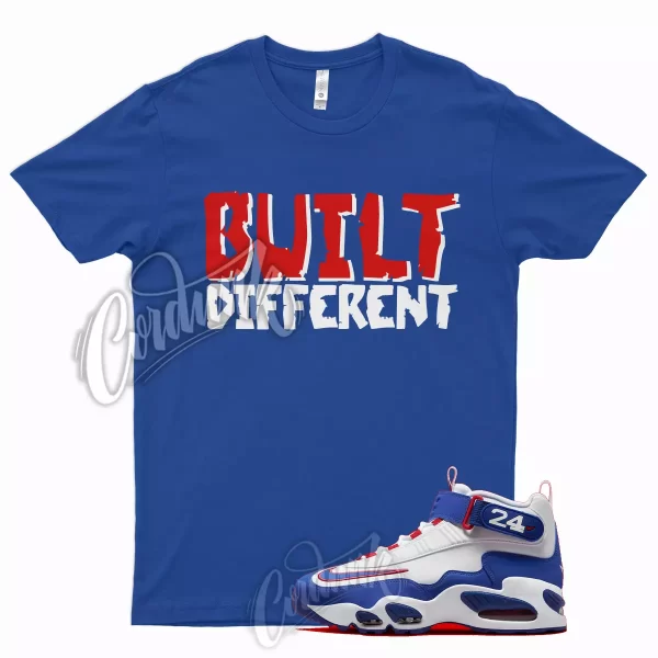 BUILT Shirt for Air Griffey Max 1 Gym Red Old Royal Aquamarine Teal 24 USA Jezsport.com