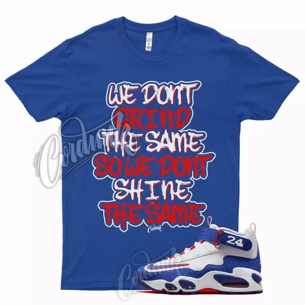 GRIND Shirt for Air Griffey Max 1 Gym Red Old Royal Aquamarine Teal 24 USA Jezsport.com