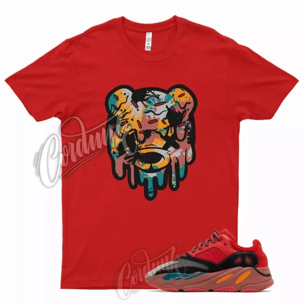 DRIPPY T Shirt for YZ 700 Hi Res Red Hi-Res Red Orange Grey Teal 350 380 500 Jezsport.com