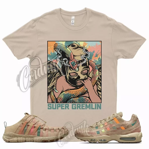 SG T Shirt for Air Max 95 N7 Grain Fossil Rose Crater Orange Trail Moc Low Jezsport.com