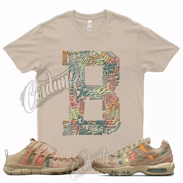 BLS T Shirt for Air Max 95 N7 Grain Fossil Rose Crater Orange Trail Moc Low Jezsport.com