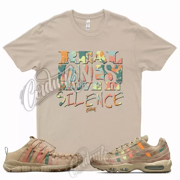 R1 T Shirt for Air Max 95 N7 Grain Fossil Rose Crater Orange Trail Moc Low Jezsport.com