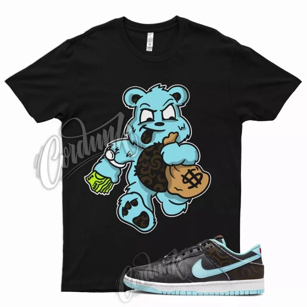 STB T Shirt for N Dunk Low Retro SE Black White Chile Red Copa Blue Pixel 1 Jezsport.com