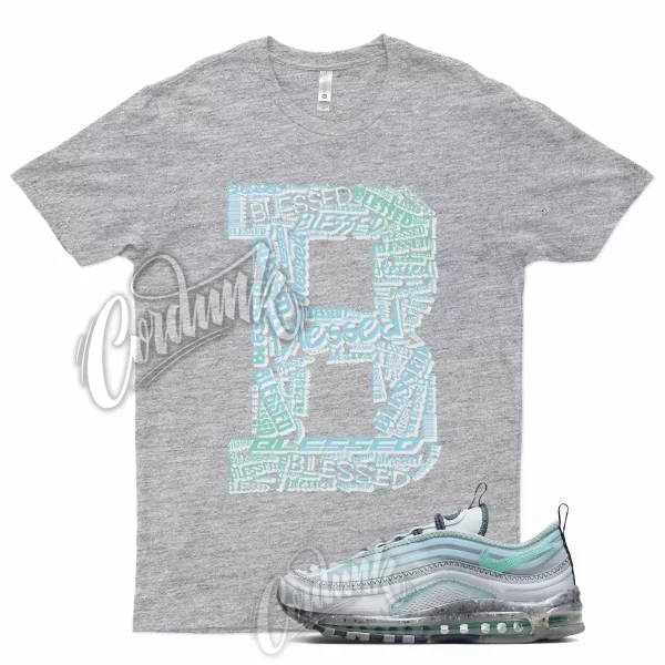 BLESSED Shirt for N Air Max Terrascape 97 Aura Ocean Cube Navy Washed Teal 1 Jezsport.com