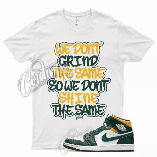 GRIND T Shirt for J1 1 Mid Pine Nobel Sonic Green Spartan Seattle Pollen Low Jezsport.com