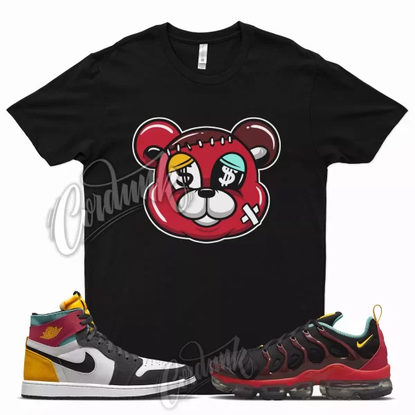 STITCH Shirt for N Vapormax Plus University Red Washed Teal University Gold 1 Jezsport.com