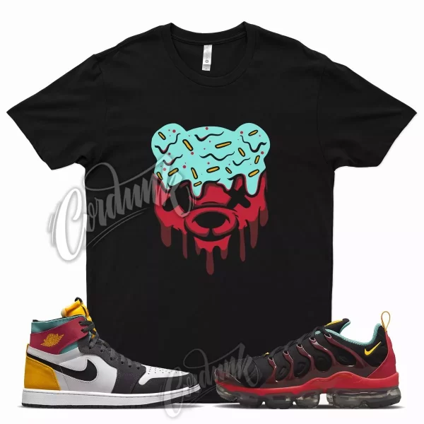 DRIPPY Shirt for N Vapormax Plus University Red Washed Teal University Gold 1 Jezsport.com