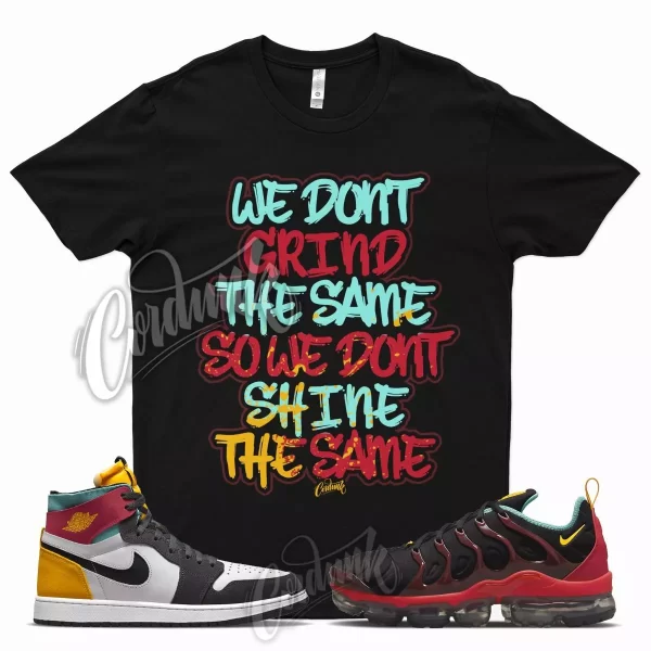 GRIND Shirt for N Vapormax Plus University Red Washed Teal University Gold 1 Jezsport.com