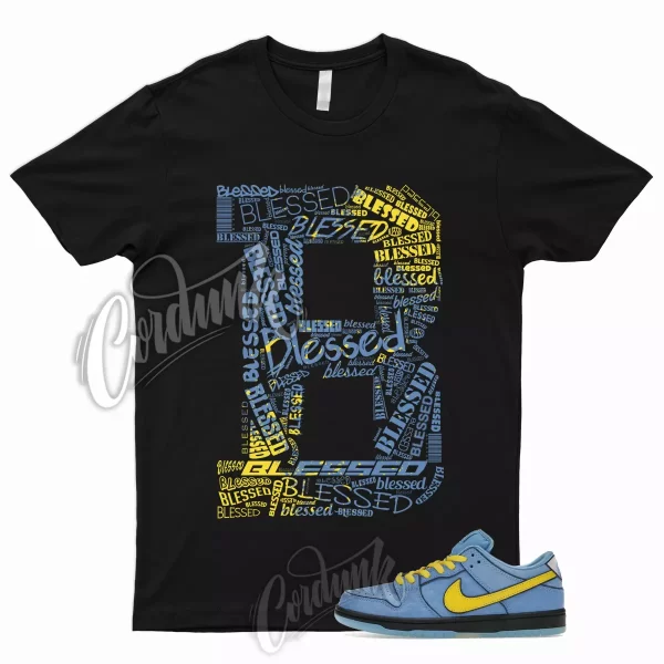 BLESSED Shirt for Dunk Low SB Bubbles Blue Chill Deep Royal Active Pink Girls 1 Jezsport.com