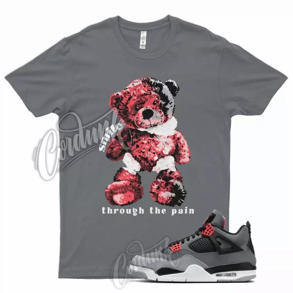 SMILE Shirt for J1 4 Infrared 6 Dark Grey 23 Black Cement Mid High Low 1 5 Jezsport.com