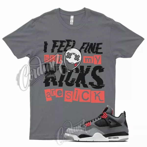 SICK T Shirt for J1 4 Infrared 6 Dark Grey 23 Black Cement Mid High Low 1 5 Jezsport.com