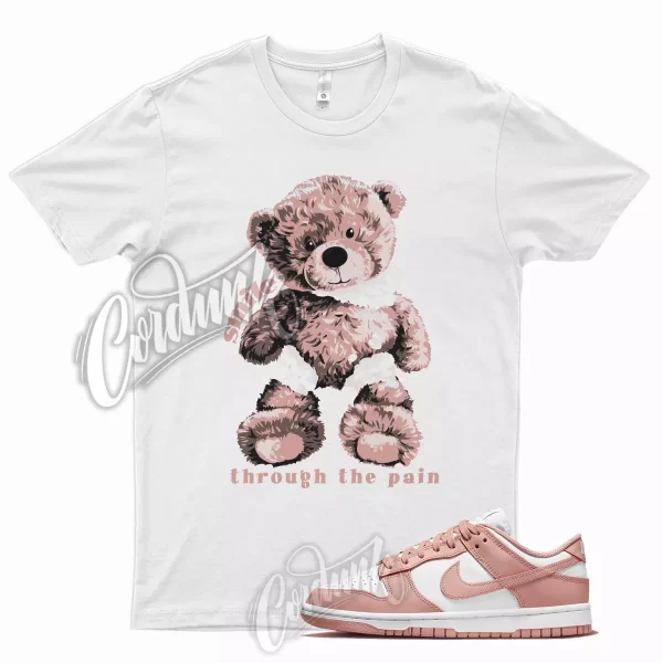 SMILE T Shirt for WMNS Dunk Low Rose Whisper Foamposite Gold 1 Mid High Jezsport.com