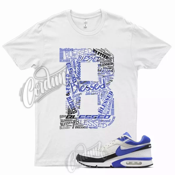 BLESSED Shirt for Air Max BW White Persian Violet Concord 11 Sketch Plus 1 Jezsport.com